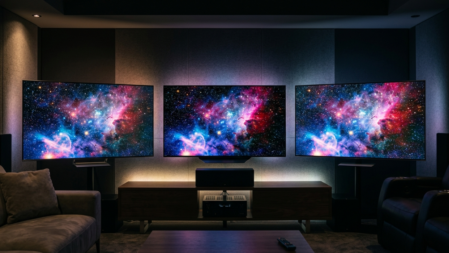 TV QLED Ou OLED Ou Crystal: Qual Escolher?